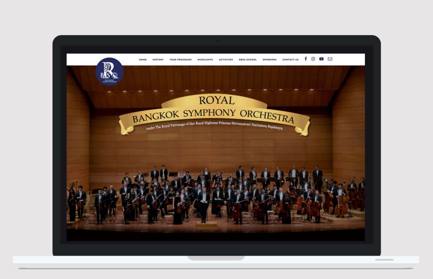 RBSO Royal Bangkok Symphony Orchestra Website