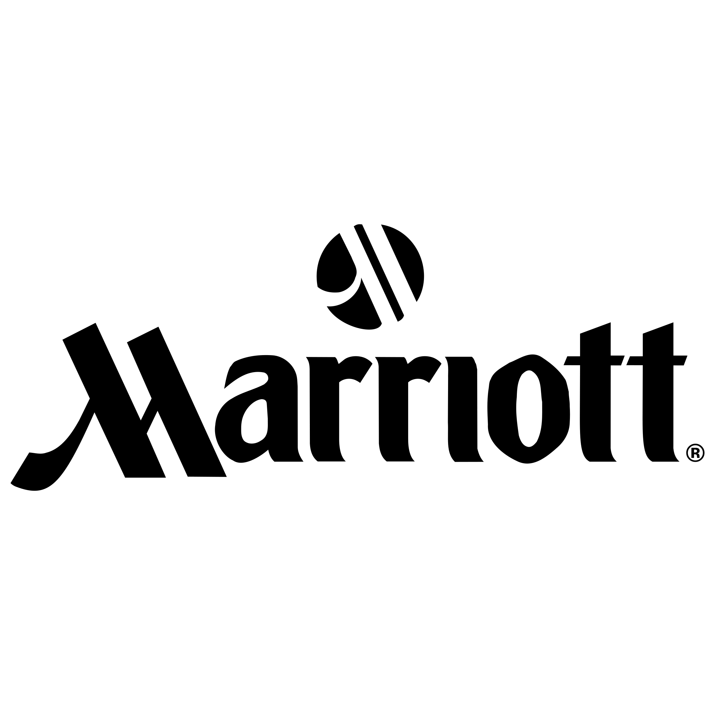 Marriott black logo