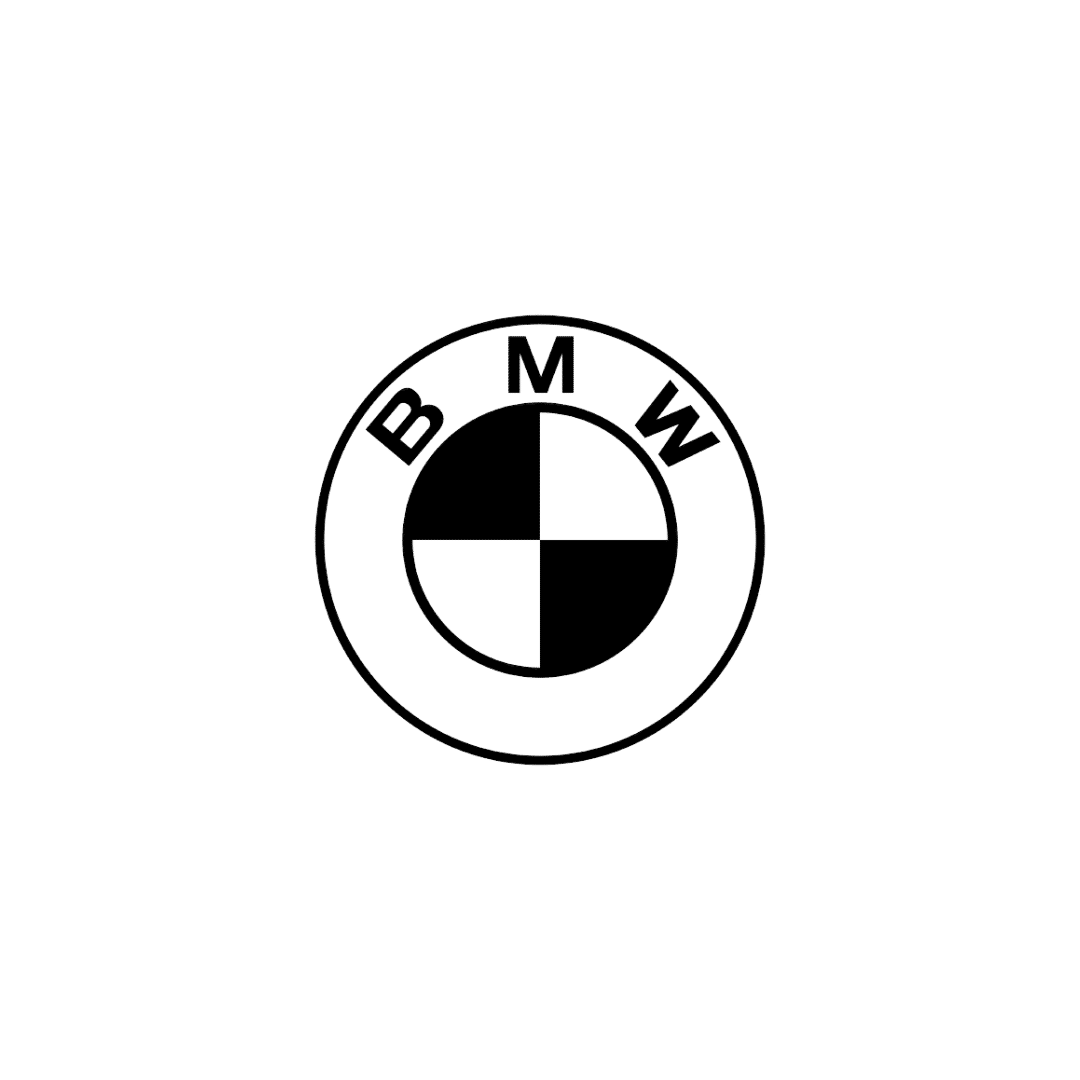 BMW black logo