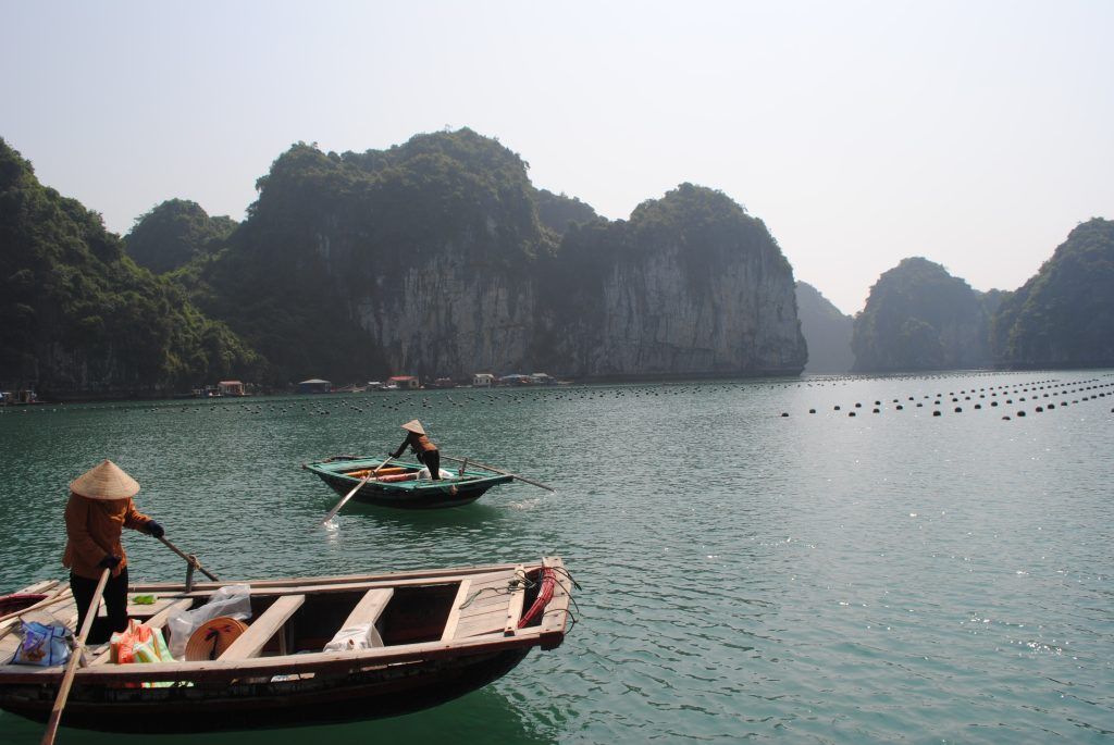Local Boat in Vietnam